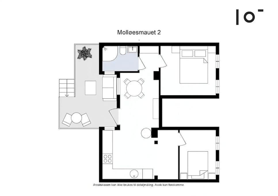 Central Apartment With Balcony, Self-Check In & Private Entrance Bergen Exteriér fotografie
